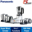 Panasonic MX-AC555 Heavy Duty 9-in-1 Super Mixer Grinder | 1000 Watt image