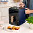 Panasonic NF-CC600 Air Fryer With Gentle Steam for Crispy And Juicy Results image