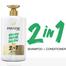 Pantene Advanced Hair fall Solution 2 in 1 Anti - Hair fall Silky Smooth Shampoo And Conditioner for Women 1 L image