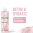 Pantene Micellar Detox and Hydrate Rose Water Extract Scalp Shampoo - 530 ml image