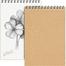Paper Tree Spiral Sketch, art, drawing Book, cartridge paper (40 sheets/80 page) - PACK OF 10 PCS image
