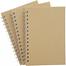 Papertree White Paper Sketch Pad Note Book - 3 Pcs Combo Pack image