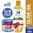 Parachute SkinPure Beauty Olive Oil 100ml (15ml Petroleum Jelly Free) image
