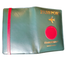 Passport Wallet - Travel Document Holder With RFID Blocking/Card Passport Holder Green Colour image