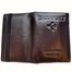 Passport Wallet - Travel Document Holder with RFID Blocking/Card Passport Holder Brown Colour image