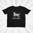 Pathok Point Harry Potter Always Severus Snape Patronus Graphic Black T-Shirt image