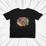 Pathok Point Harry Potter Deathly Hallows Watercolor Symbol Black T-Shirt image