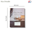 Pearl Binding Khata (White) - 120 Pages image