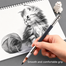 Pencil Extender Holder Adjustable Dual Head Art Writing Sketch Lengthener Tool image
