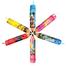 Pencil Shaped Pencil Box Bags Pouch Random Color 1 Pcs image