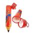 Pencil Shaped Pencil Box Bags Pouch Random Color 1 Pcs image