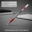 Pentel Ball Point Pen 0.7mm Red Ink image