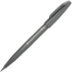 Pentel Brush Sign Pen - Gray image