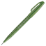 Pentel Brush Sign Pen - Olive Green image