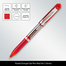 Pentel Energel Gel Pen Red Ink (1.0mm) - 1 Pcs image