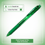 Pentel Energel Gell Pen Green Ink (0.5mm) - 1 Pcs image