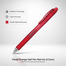 Pentel Energel Gell Pen Red Ink (0.5mm) - 1 Pc image