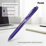 Pentel Energel Gell Pen Violet Ink (0.5mm) - 1 Pcs image
