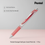 Pentel Energel Gell pen Coral Pink Ink - 1 Pcs image