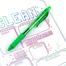Pentel Energel Gell Pen Green Ink (0.5mm) - 1 Pcs image