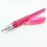 Pentel Feel-IT Ballpoint Pen 0.7mm Pink - Barrel - Blue Ink image