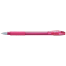 Pentel Feel-IT Ballpoint Pen 0.7mm Pink - Barrel - Blue Ink image