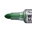 Pentel Maxiflo White Board Marker Bullet Point - Green image