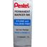 Pentel N450 Permanent Marker Blue-Ink image