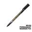 Pentel NF450 Permanent Marker Fine PT - Black image