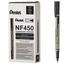 Pentel NF450 Permanent Marker Fine PT - Black image