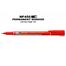 Pentel NF450 Permanent Market Fine PT - Red image