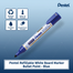 Pentel Refillable White Board Marker Bullet Point - Blue image