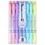 Pentel Twin Tip Illumina Flex Highlighter 8 Pastel Colors Set image