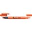 Pentel Twin Tip Illumina Flex Highlighter Flexible Chiset and Fine Tip - Orange image