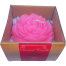 Peony Flower Scented Candle – Soft Light, Sweet Rose Fragrance image