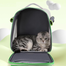 Pet Backpack Carrier Breathable Cat Pet Backpack For Small Cats And Dogs Pet Bag For Travel Camping Biking Pet Carrier Any Colour 1Pcs image