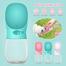 Pet Cat Dog Water Bottle For Walking And Proof Portable Travel Drink Cup With Bowl Dispenser For Outdoor Pet Hiking Travelling image