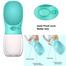 Pet Cat Dog Water Bottle For Walking And Proof Portable Travel Drink Cup With Bowl Dispenser For Outdoor Pet Hiking Travelling image