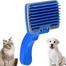Pet Dog Cat Grooming Self Cleaning Slicker Brush Comb Large Size image