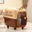 Pet Travel Carrier With Wheels Large Pet Sky Kennel Dog Aviation Crate Trolley Pet Kennel - Suitable For Under Pets For Large Dogs image