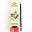 Petra Black Matt Pencil - 12 Pcs image