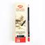 Petra Black Matt Pencil - 2B - 12 Pcs image