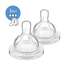 Philips Avent Bottle_Nipple Anti Colic Teat Medium Flow- 3m Plus 2 Pcs image