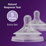 Philips Avent Natural Response Teat 6 Plus Months 5 Flow 2 Pcs image
