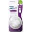 Philips Avent Natural Teat, 1m Set of 2 (Slow Flow) image