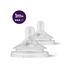 Philips Avent Natural Teats 1 Month Pluse Soft Silicone Feeding Bottle 2 Pcs Nipple Pack image
