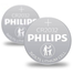 Philips CR2032–3V Lithium Coin Cell Battery Bundle of 5 Pcs image