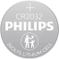 Philips CR2032–3V Lithium Coin Cell Battery Bundle of 5 Pcs image