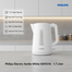 Philips Electric Kettle White HD9318 - 1.7 Liter image