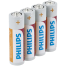 Philips R03L4B/70 AAA Extra Zinc Chloride Battery – 4 Pcs image
